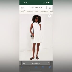 Tuckernuck white gauze dress